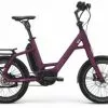 Qio 20" Compact Hybrid - Dark Purple - E-Bike