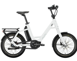 Qio 20" Compact Hybrid - Mat Hvid - E-Bike